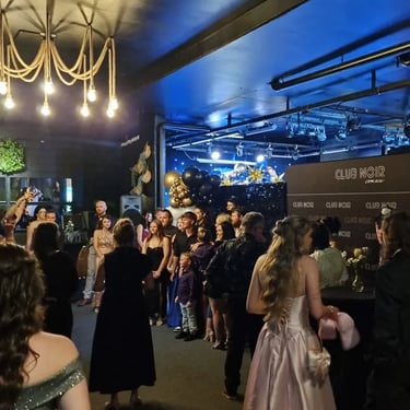 Sweetaz Crew watching guests arrive at a Formal Event in Beenleigh, Logan - party hire by SweetAz Co.