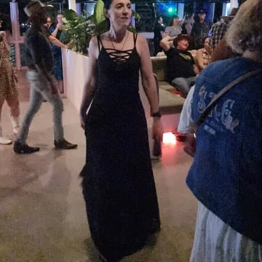 Sweetaz Crew hitting the dance floor with Linedancing Friends in Newfarm, Brisbane - party hire by SweetAz Co.