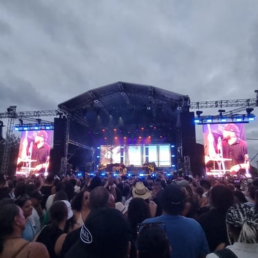 Sweetaz Crew having experiences together at a Musical Event in Southport, Gold Coast - party hire by SweetAz Co.