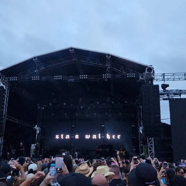 Sweetaz Crew waiting for Stan Walker at a parklands Event in Southport, Gold Coast - party hire by SweetAz Co.