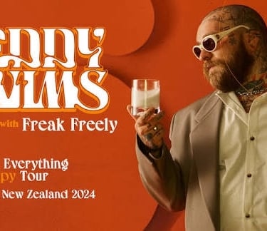 Sweetaz Crew with friends at the Teddy Swims concert in Mountgravatt, Brisbane - party hire by SweetAz Co.