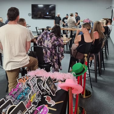 Sweetaz Crew taking in the moment at a Volunteer Appreciation night in Pimpama, Goldcoast - party hire by SweetAz Co.