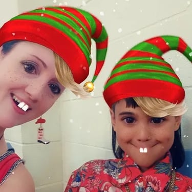 Sweetaz Crew getting merry at a Xmas Dancing social in Crestmead, Logan - party hire by SweetAz Co.