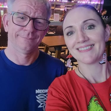 Sweetaz Crew making memories at a Xmas Party in Helensvale, Gold Coast - party hire by SweetAz Co.