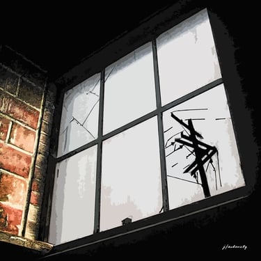 Window in the Verity Building 12699