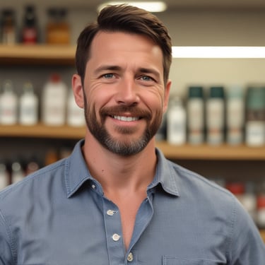 woman wearing black crew-neck shirt