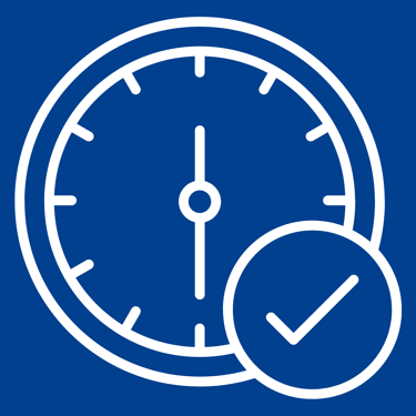 symbole d'un horloge