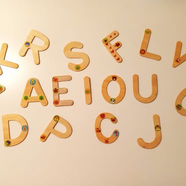 wood letters