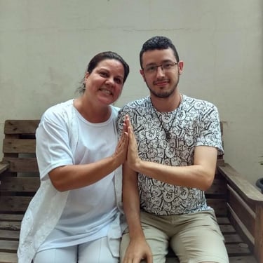 Andreia Corazza e Erick Silva