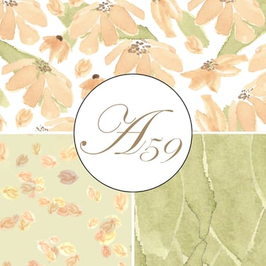 Image shows three of the designs available in the Folk Lore Collection.