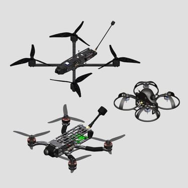 FPV Dronai, Dronas, TinyWhoop, Micro, Long, Range, Heavy, Lift, Freestyle