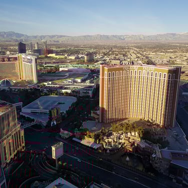 View from The Palazzo - Las Vegas