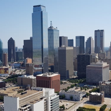 View of Dallas from Reunion Tower