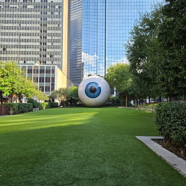 Eye Sculpture - Dallas