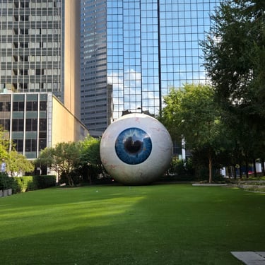 Eye Sculpture - Dallas