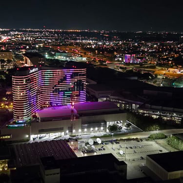 Night View of Dallas from Reunion Tower