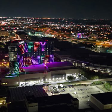 Night View of Dallas from Reunion Tower