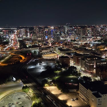 Night View of Dallas from Reunion Tower
