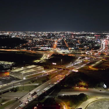 Night View of Dallas from Reunion Tower