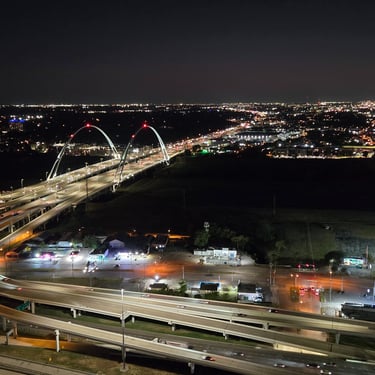 Night View of Dallas from Reunion Tower