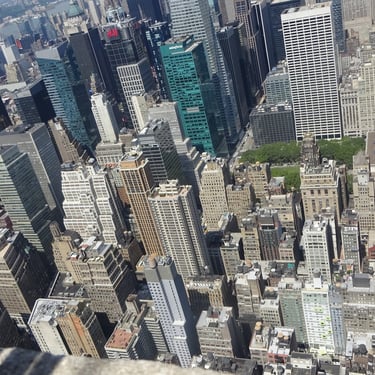 View of New York from Empire State Building