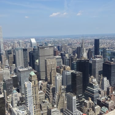 View of New York from Empire State Building