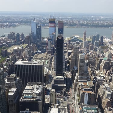 View of New York from Empire State Building
