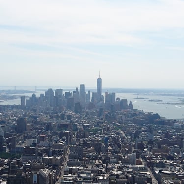 View of New York from Empire State Building