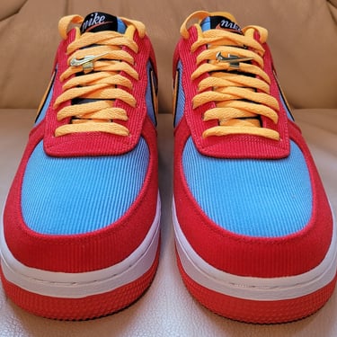 Nike Air Force 1 Low By You 'Corduroy & Patent Leather'