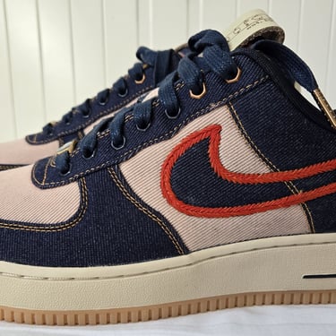 Nike Air Force 1 Low 'Premium Denim' Custom By Mat Cole aka @foesone