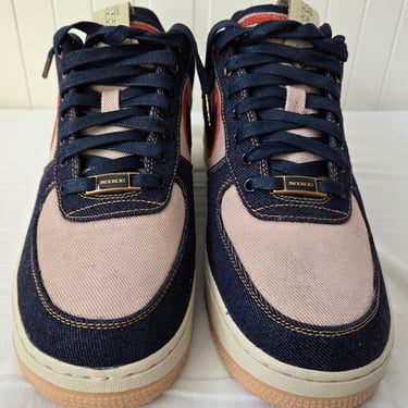 Nike Air Force 1 Low 'Premium Denim' Custom By Mat Cole aka @foesone