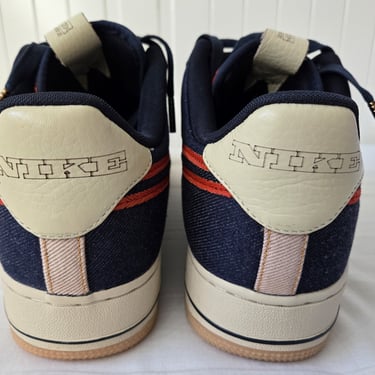 Nike Air Force 1 Low 'Premium Denim' Custom By Mat Cole aka @foesone