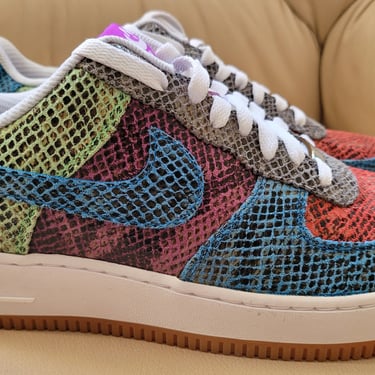 Nike Air Force 1 Low Multi Colour Snakeskin 'Mayor NikeID'