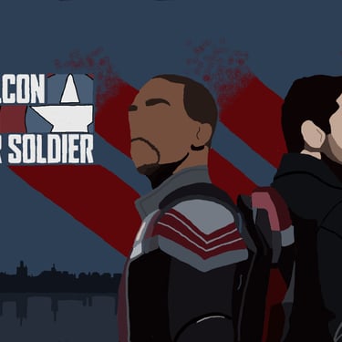 The Falcon and the Winter Soldier 1 (Digital Drawing)