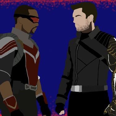 The Falcon and the Winter Soldier (Digital Drawing)