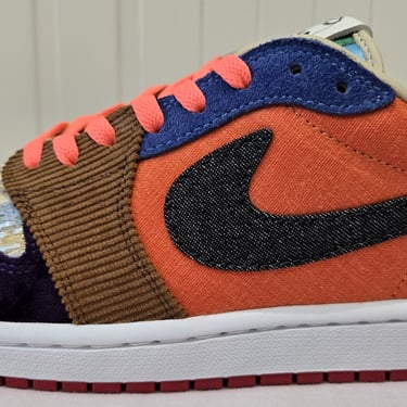 Jordan 1 Low Bespoke 'Loads of Materials'