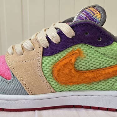 Jordan 1 Low Bespoke 'Loads of Materials'