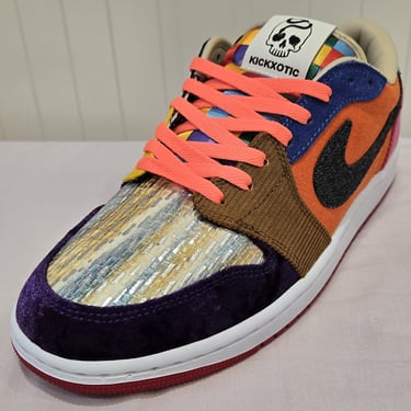 Jordan 1 Low Bespoke 'Loads of Materials'