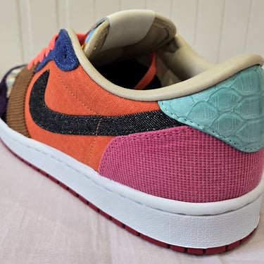 Jordan 1 Low Bespoke 'Loads of Materials'