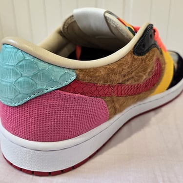 Jordan 1 Low Bespoke 'Loads of Materials'