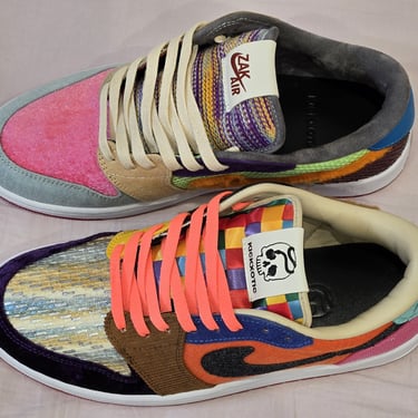 Jordan 1 Low Bespoke 'Loads of Materials'