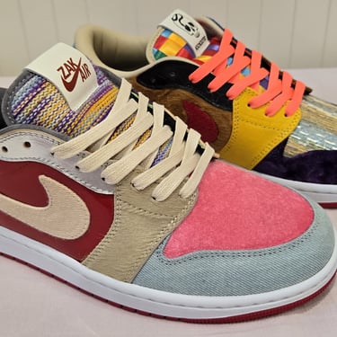 Jordan 1 Low Bespoke 'Loads of Materials'