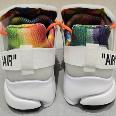 Nike Air Presto 'Off-White' White Custom By Mat Cole aka @foesone