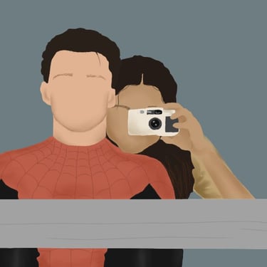 Peter Parker & MJ (Digital Drawing)