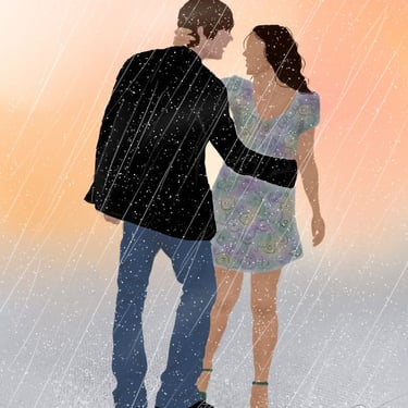 Troy & Gabriella (Digital Drawing)