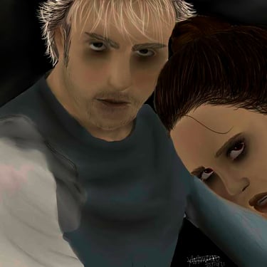 Wanda & Pietro (Digital Drawing)