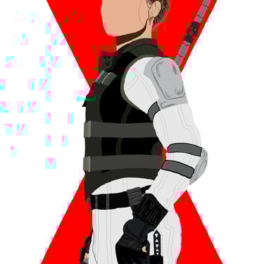 Yelena - Black Widow (Digital Drawing)