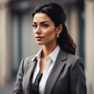 A technician working on an automated gate system outdoors.