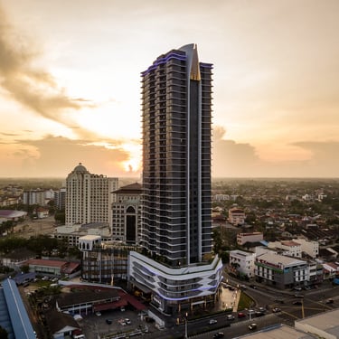 Troika Residenve Building - 33 Storey. Ths latest skyline in Kota Bharu