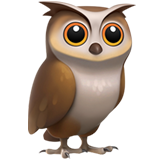 emoji de coruja